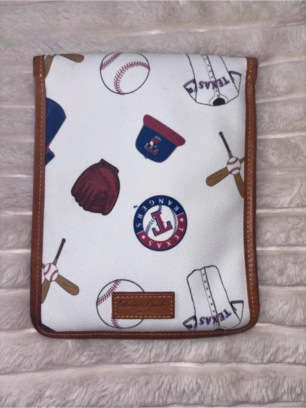 Dooney & Bourke Texas Rangers mini iPad sleeve
